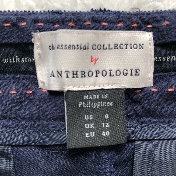 The Essential Corduroy Cropped Flare Trousers by Anthropologie sz 8 - Picture 7 of 11